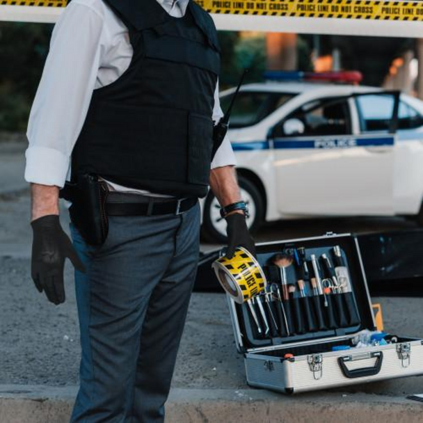 Heavy duty nitrile gloves with micro-textured grip surface