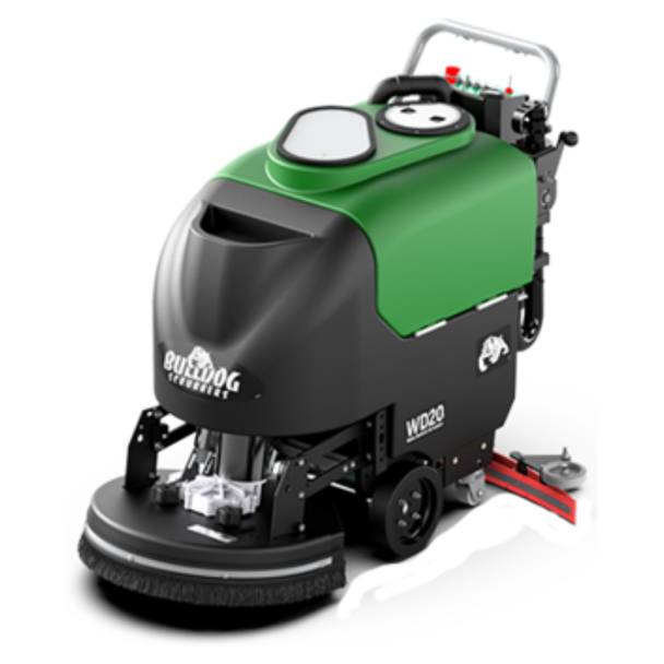 bulldog wd20 walk-behind floor scrubber