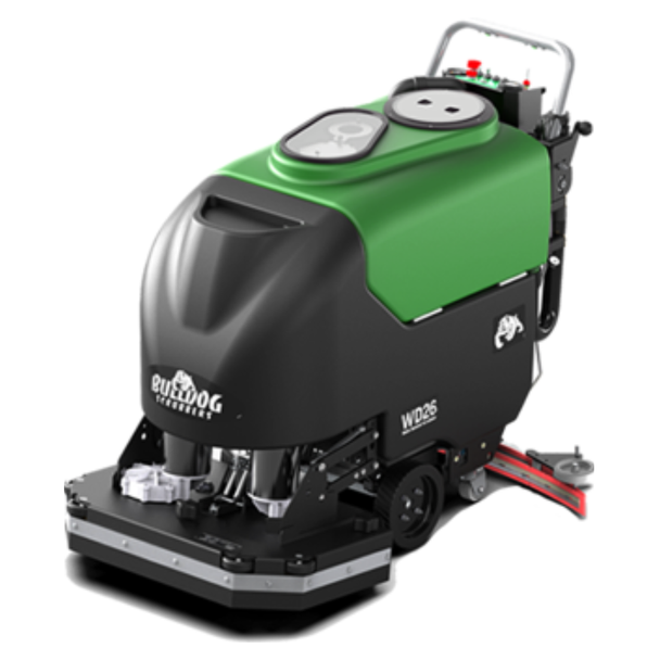 26 inch commercial floor scrubber bulldog