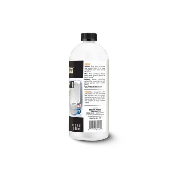 Urinal descaler for unclogging and deodorizing urinals