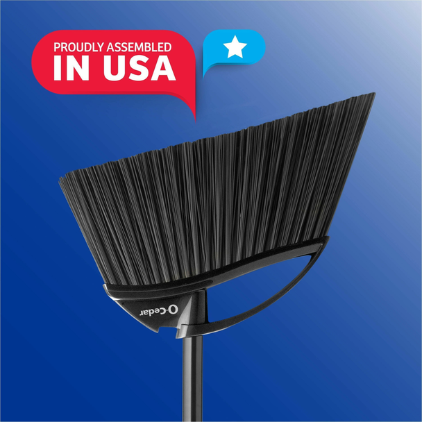 O-Cedar PowerCorner outdoor broom assembled in USA