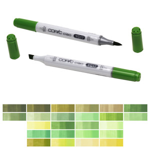 Copic Individual CIAO Markers - Yellow Greens Copic Individual CIAO Markers - Yellow Greens