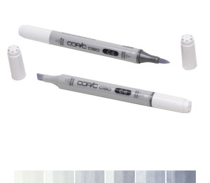 Copic Individual CIAO Markers - Cool Grays Copic Individual CIAO Markers - Cool Grays