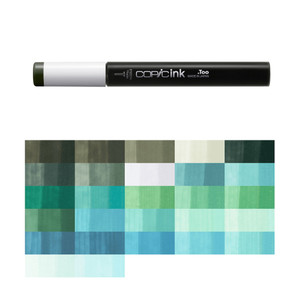 Copic Ink Refills - Blue Greens