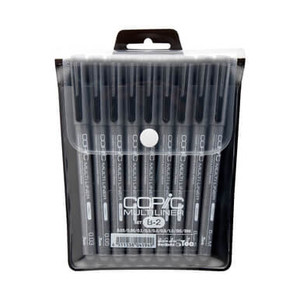 Copic Multiliner Fine Nib Ink Pens Sets (7Pc) Copic Multiliner Fine Nib Ink Pens Sets (7Pc)
