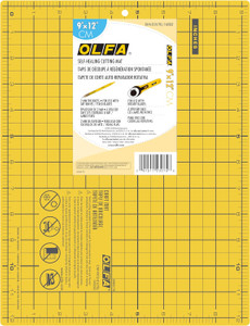 OLFA 2mm self-healing cutting mat with gridlines and solid side for versatile craft cutting OLFA 2mm self-healing cutting mat with gridlines and solid side for versatile craft cutting