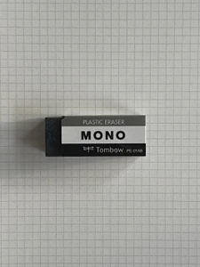 Tombow MONO Eraser - Black
