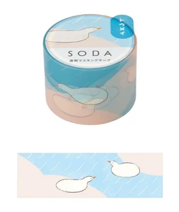 SODA Transparent Masking Tape - Water Play