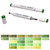 Copic Individual Sketch Markers - Yellow Greens