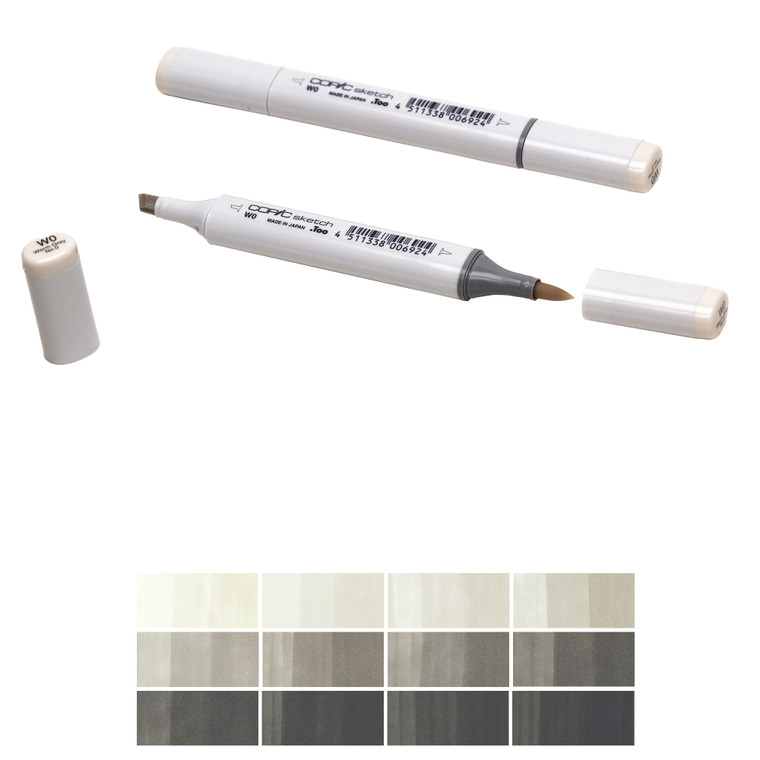 Copic Individual Sketch Markers - Warm Grays