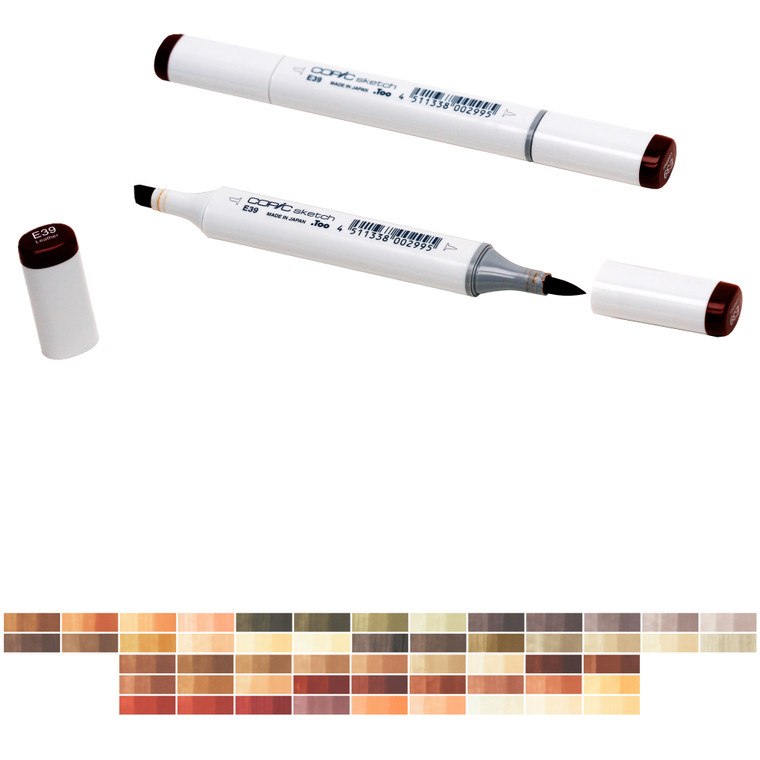 Copic Individual Sketch Markers - Earth Colors