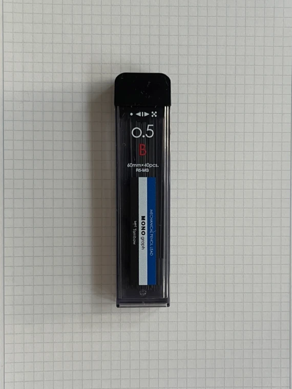Tombow MONO graph MG 0.5 Mechanical Pencil Lead B - Mono Color