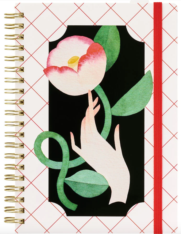 HITOTOKI NOTE Spiral Notebook - Flower Picking