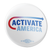 Democracy/Logo (2.25" Pin-Back Button -- Combo Pack Of Two!)