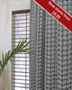 Star Sheer 60" x 96"  Gray Color Side View