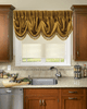 Galop Pleat Valance Perfect for Kitchen, Dining Area, Living Room, Bed Room, Bathroom Area ( Indoors)