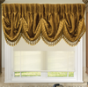 Galop Pleat Valance Perfect for Kitchen, Dining Area, Living Room, Bed Room, Bathroom Area ( Indoors)