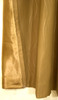 Blackout Curtain with Lining Gold color Back