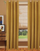 Blackout Curtain with Lining Gold color Front