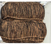 Brushed Brown & Black Trim , 3 inches , Perfect for drapery , upholstery , & bedding.