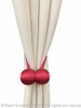 Beyond their practicality, these Red Magnetic Tassels serve as exquisite embellishments for your window treatments.
