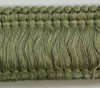 Brushed Light Green Trim , 1 1/2 inch , Perfect for drapery , upholstery , & bedding.