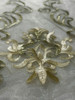 Embroidery  Sheer Fabric -Light Green- Polyester- Sepid 