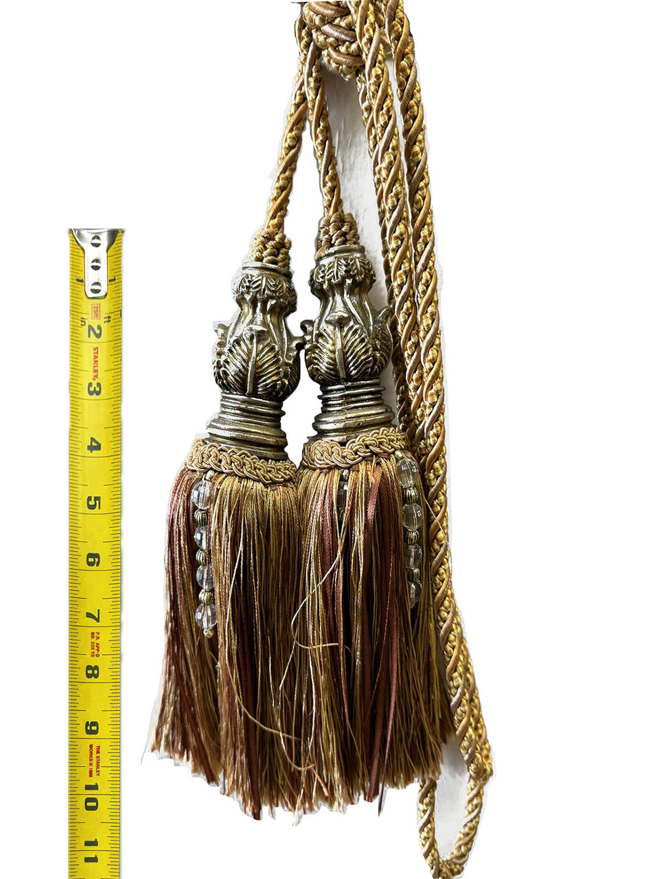 Double Tassel Black 