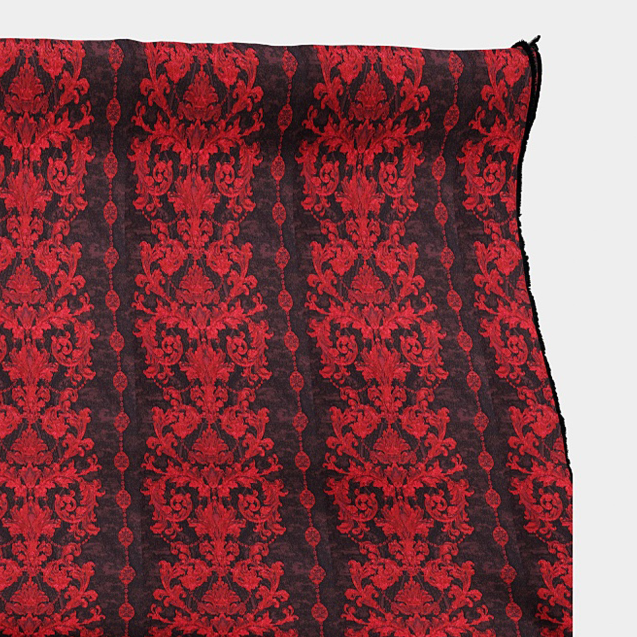 Red & Black Cosmopolitan Fabric.