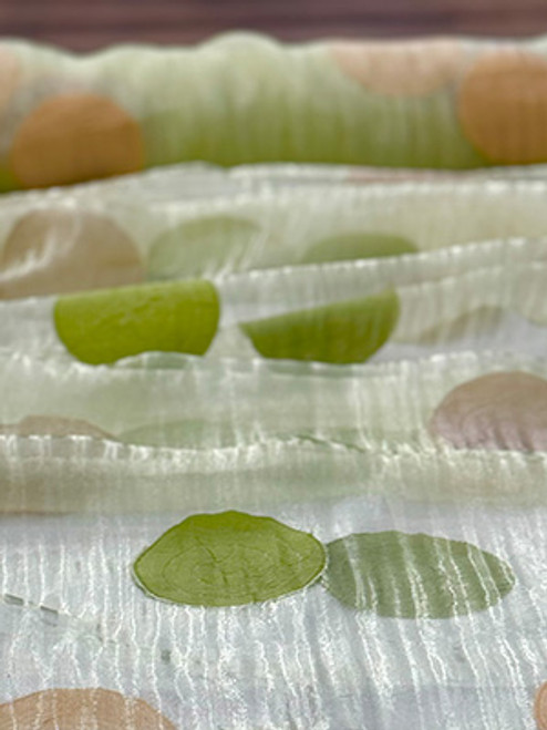 Poco Dot Fabric Green.