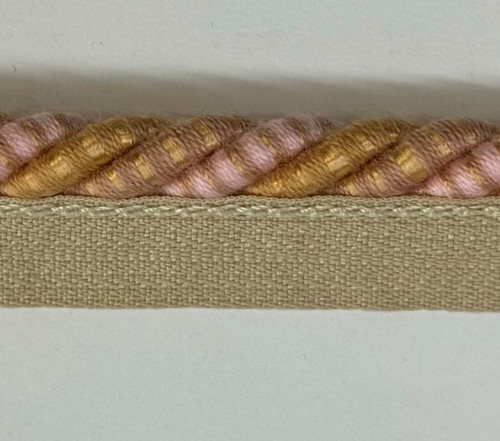 Cord Pink & Orange, 1 inch, Perfect for drapery , upholstery , & bedding.