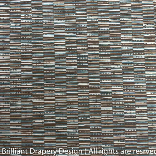 Vynil Fabric Strip design (Brown)