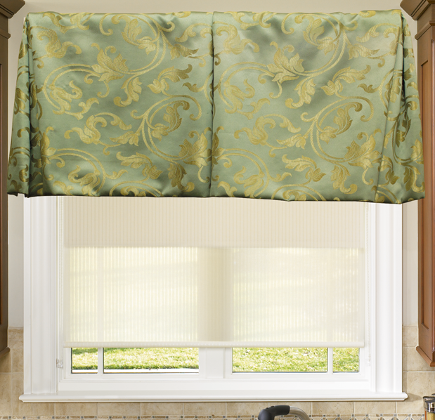 Box pleat Valance perfect for Kitchen, Dining Area, Living Room, BedRoom, Bathroom Area ( Indoors) 