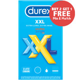 durex xxl condoms-buy 2 and get 1 free