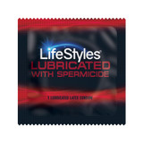 LifeStyles Ultra Lubricated Spermicidal Condom (front)