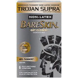 Trojan Supra BareSkin Condoms (front)