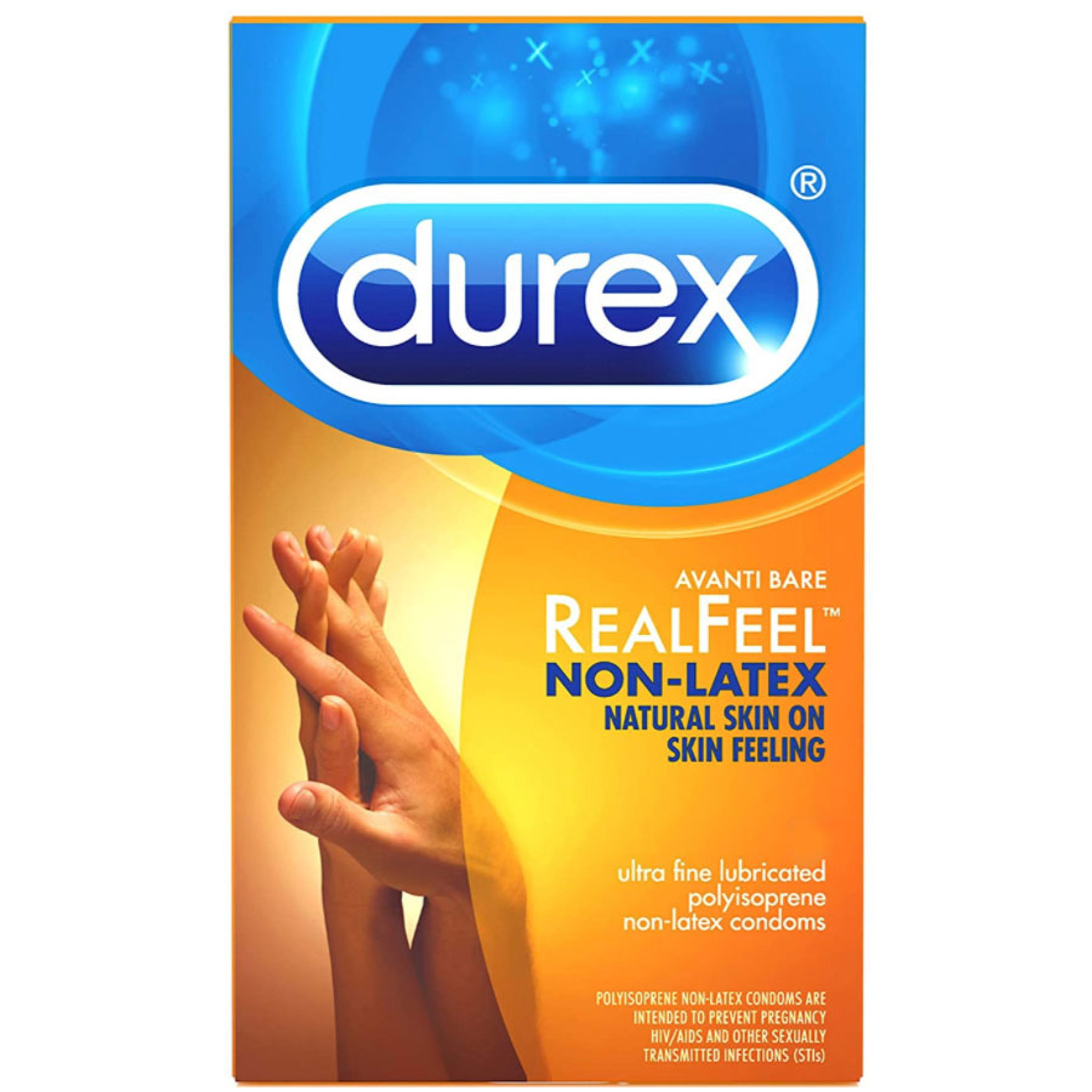 Avanti Bare Real Feel Condoms Non Latex Lubricated Durex