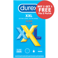 Durex XXL Condoms - Buy 2, Get 1 Free