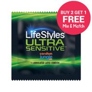 LifeStyles Ultra Sensitive Condoms - Buy 2 Get 1 Free