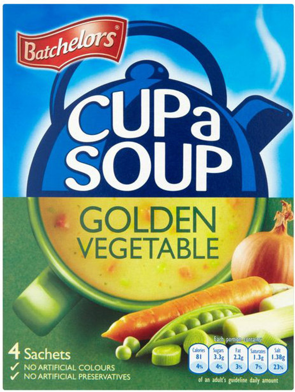 Batchelors Cup A Soup Golden Vegetable