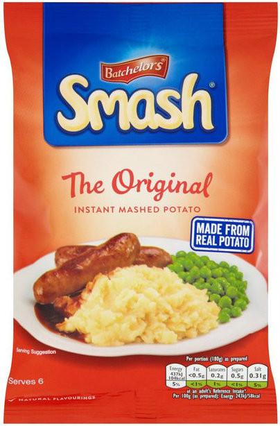 Smash Original Instant Mash Potato 88g