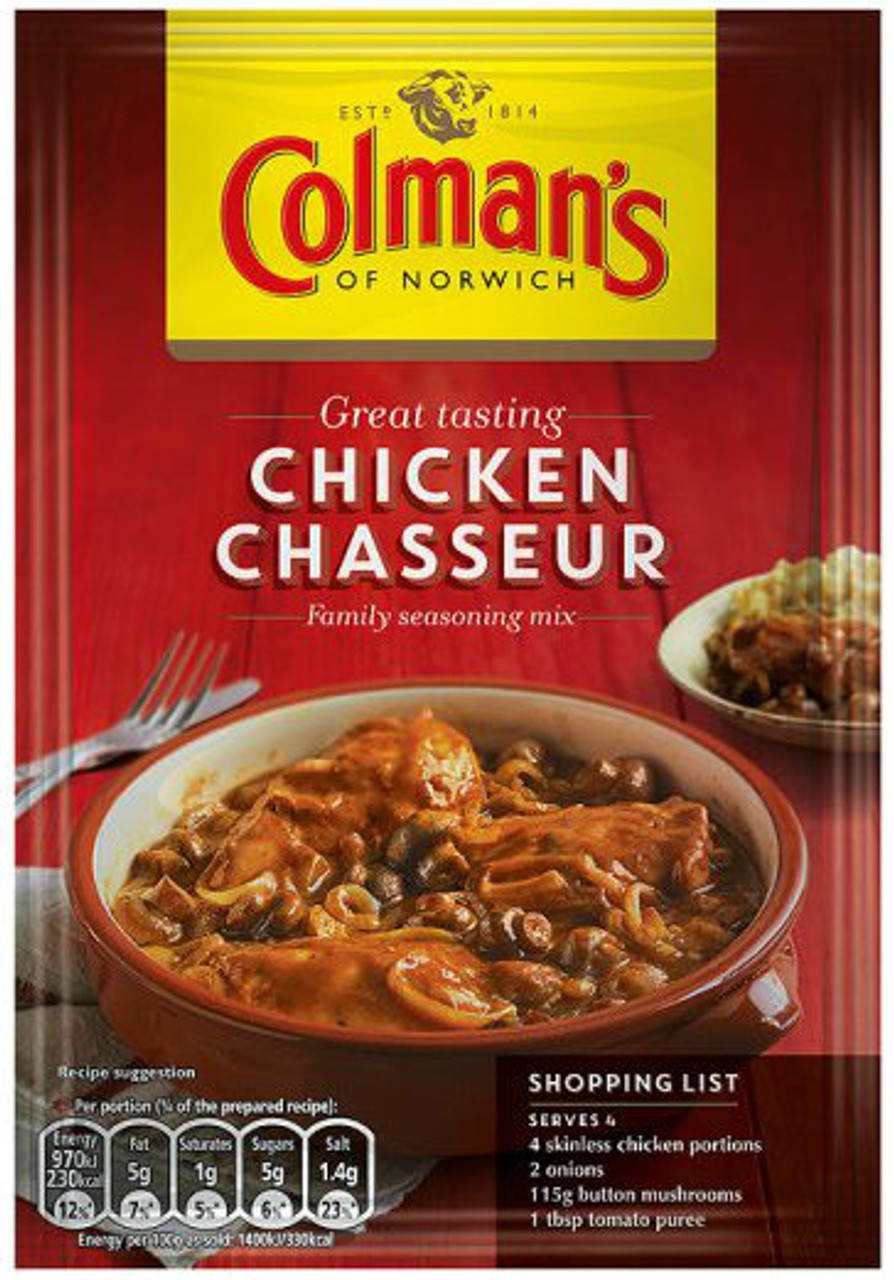 Colmans Chicken Chasseur Mix 45g