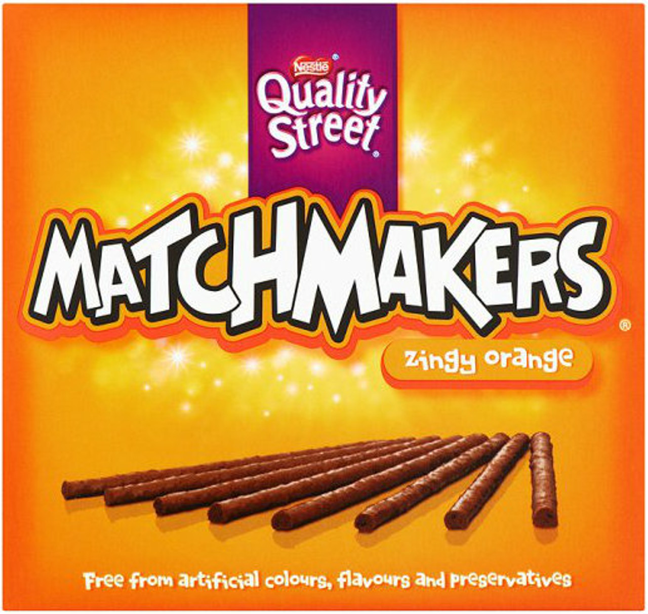 Nestle Matchmakers Zingy Orange 120g