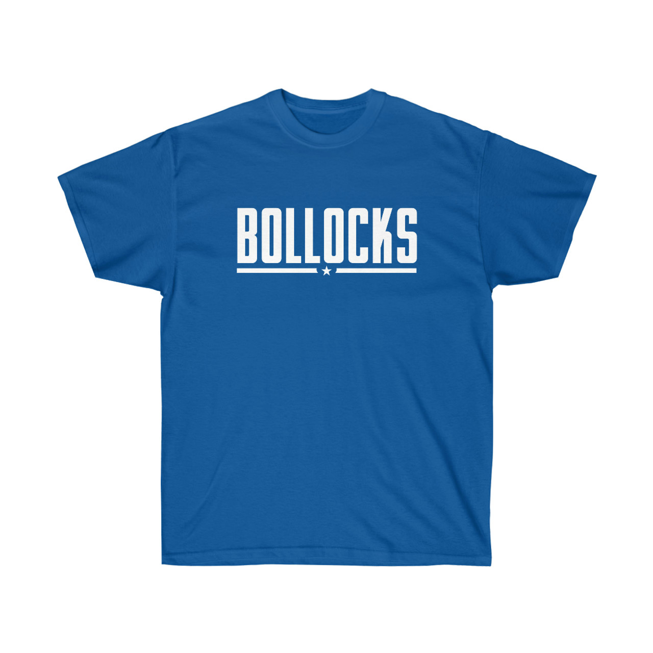 BOLLOCKS Mens Cotton T-Shirt