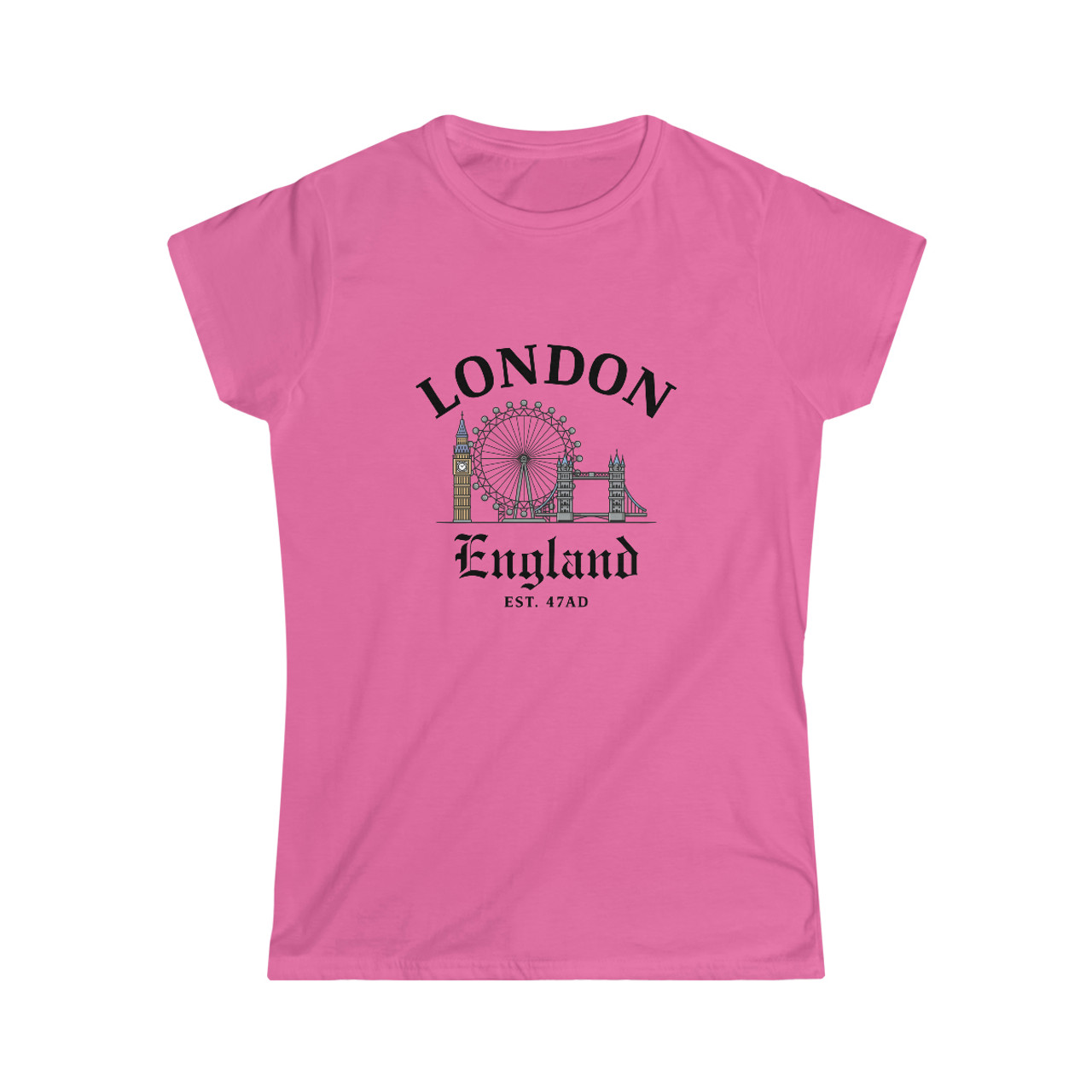 London England Est. 47AD Women's T-Shirt - British Food Depot