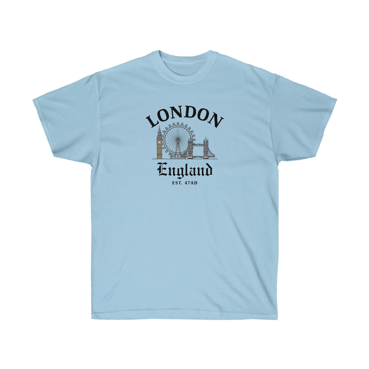 London England Est 47AD Cotton T-Shirt