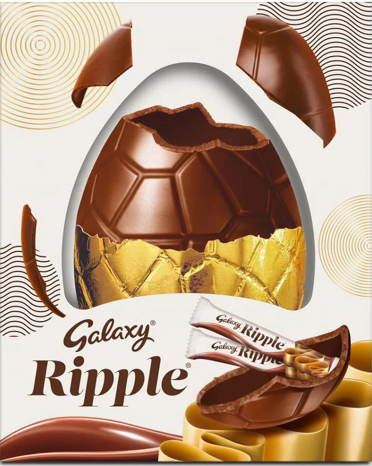 Galaxy Ripple Giant Egg 440g - Premium British Chocolate