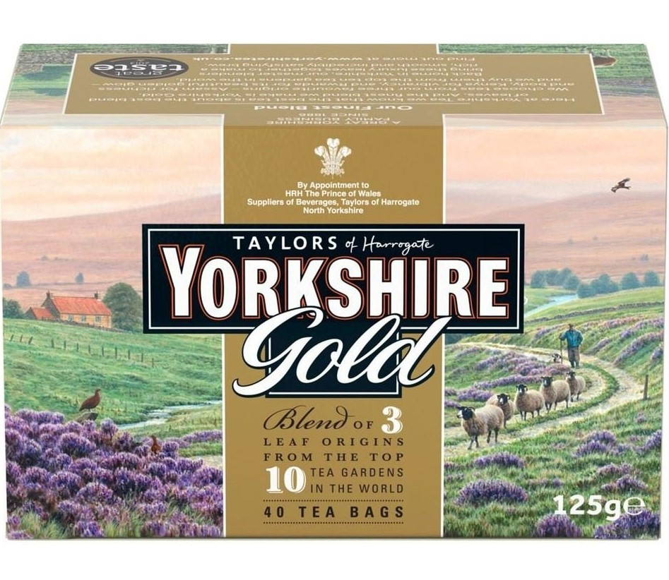 Yorkshire Gold Tea Bags 40 Pack | British Food Depot