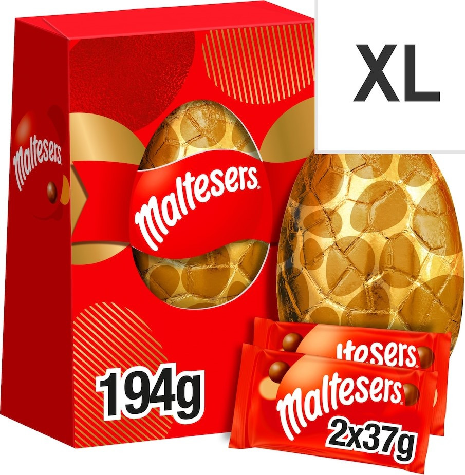 Maltesers Extra Large Chocolate Egg 194g - British Treat