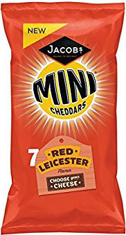 Jacobs Mini Cheddars Red Leicester 7pk x 25g